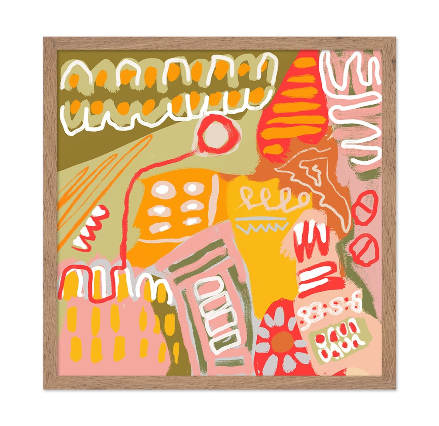 Abstract Color Blocks No2