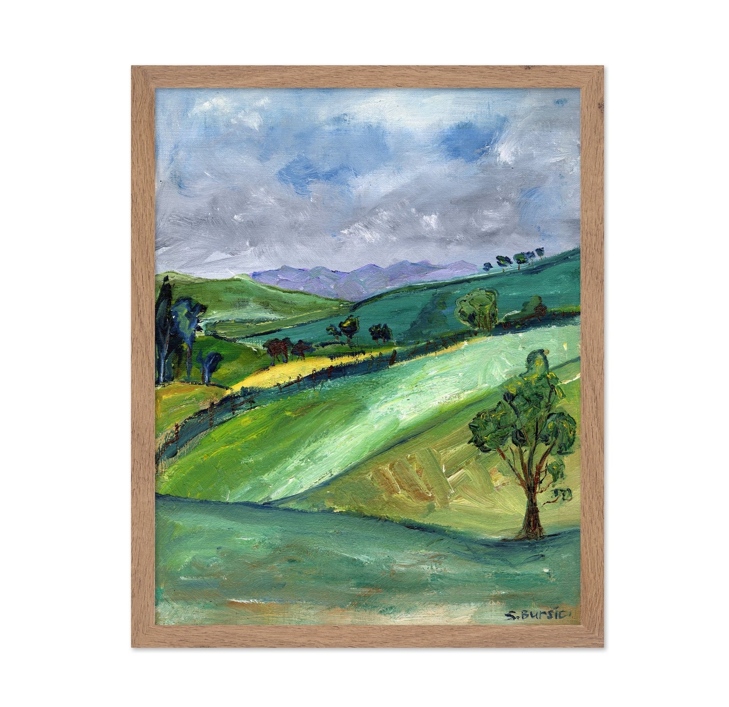 Rolling Green Hills No5