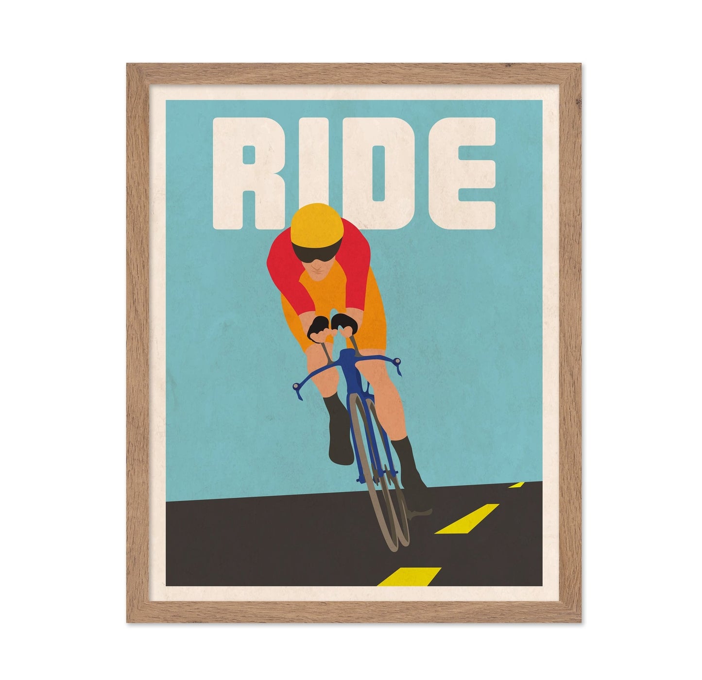 Ride Cycling Poster