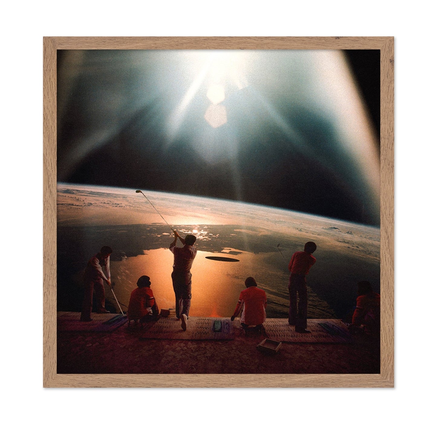 Cosmic Golf Scene