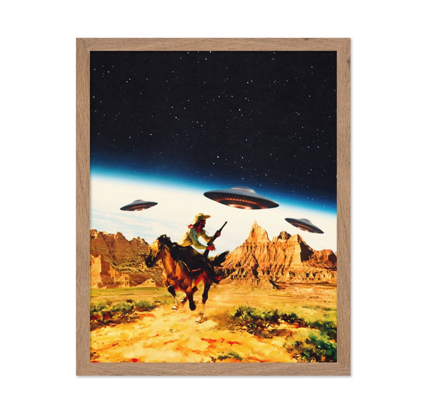 Cowboy Alien Chase