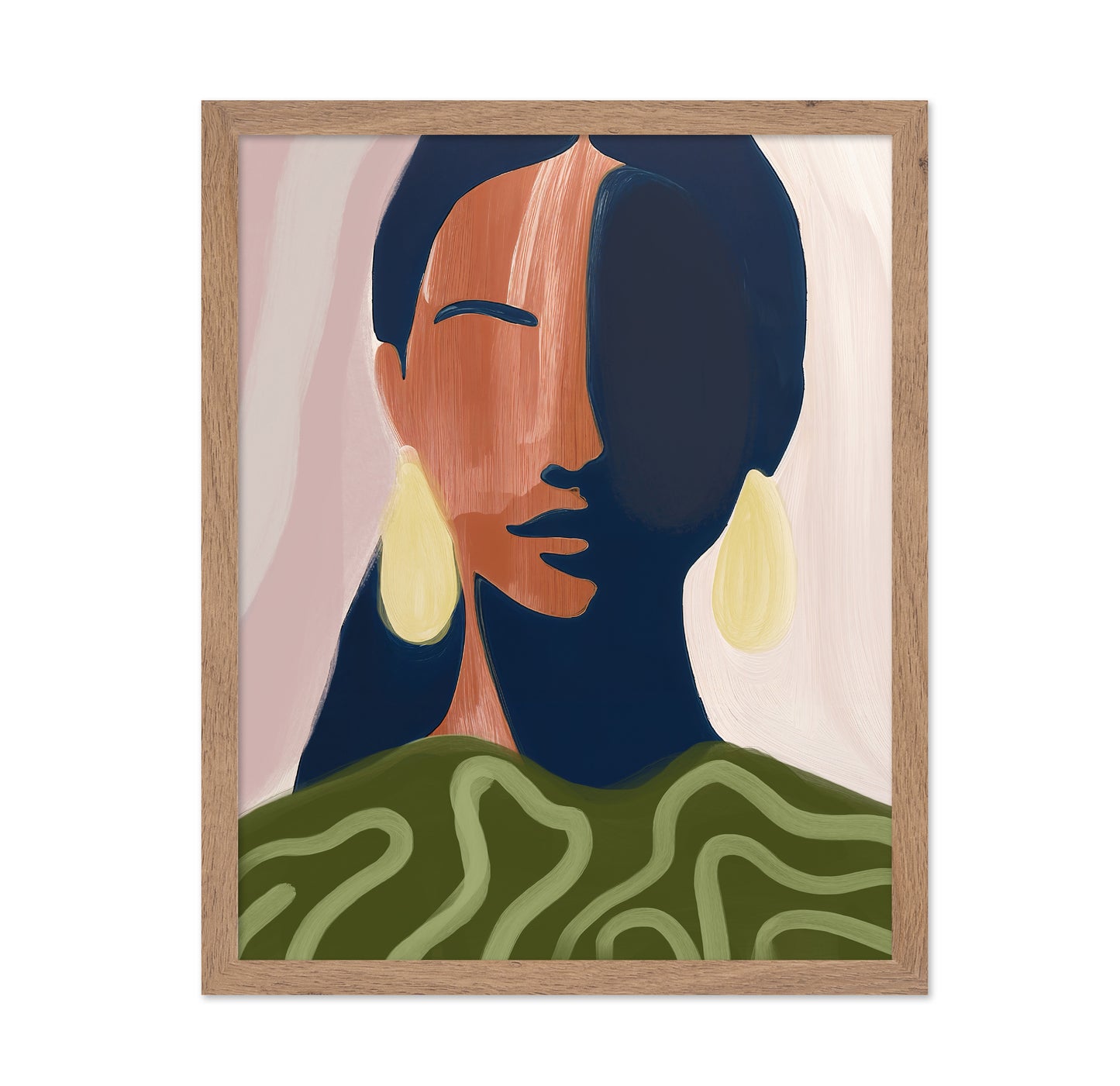 Split Face Portrait No2