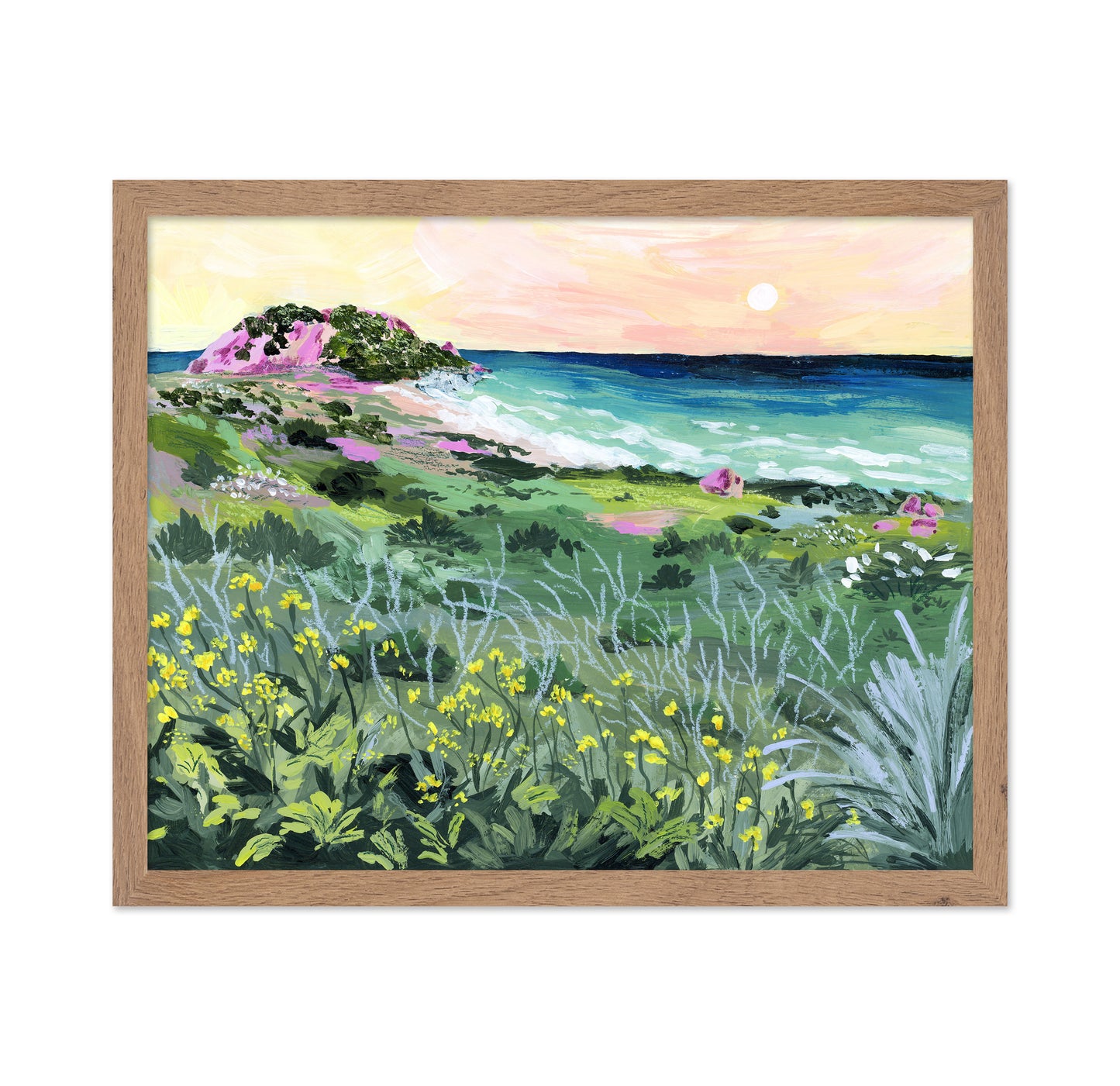 Coastal Wildflower View No3