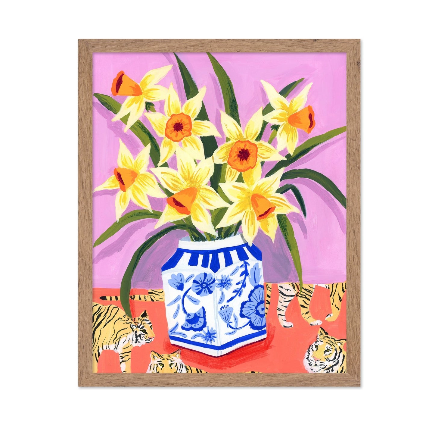 Daffodils And Tigers