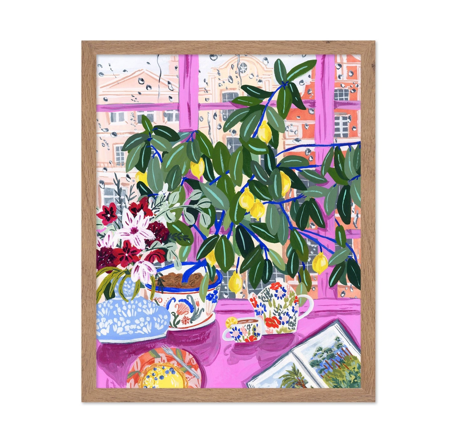 Floral Window Still Life