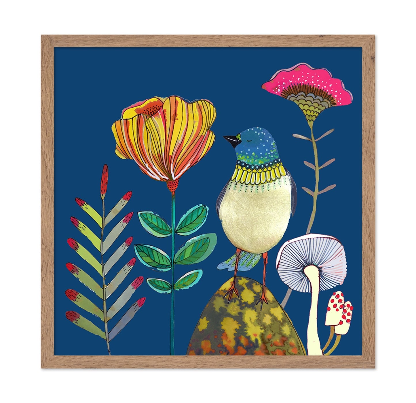 Colorful Bird Garden No1