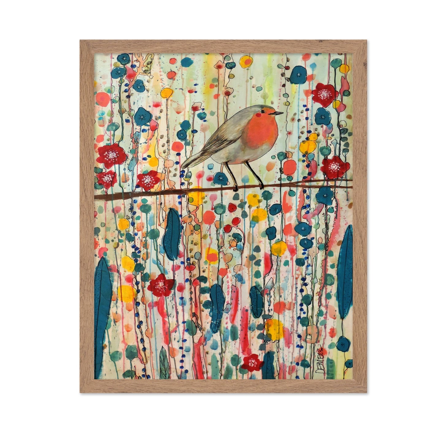 Colorful Bird Garden No2