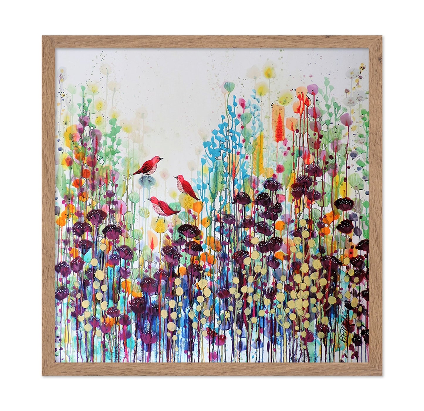 Red Birds Wildflower Garden