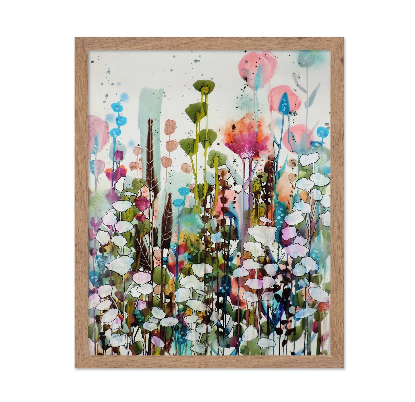 Pastel Wildflower Garden