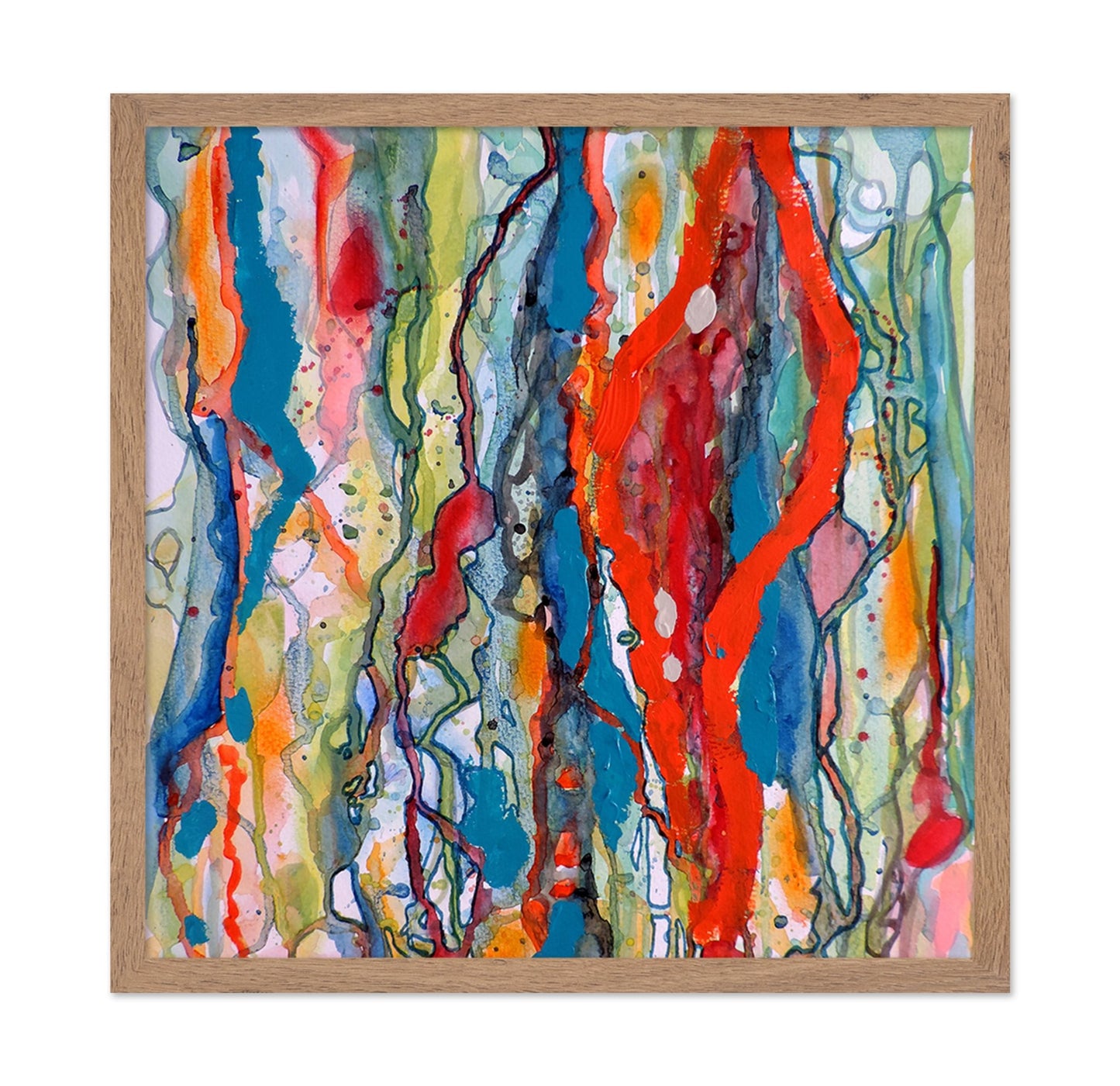 Abstract Seaweed Lines