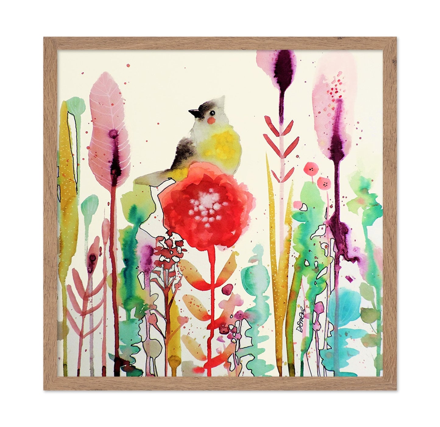 Bird On Bloom