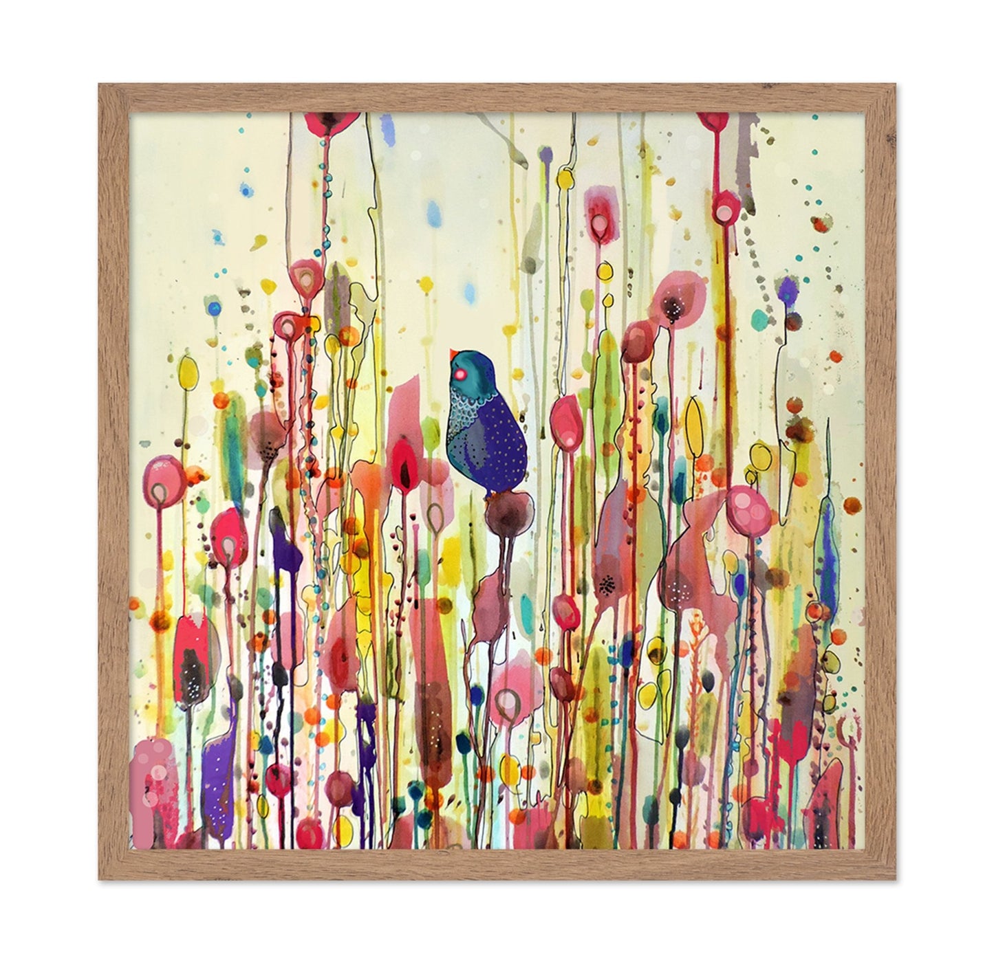 Colorful Bird Garden No3