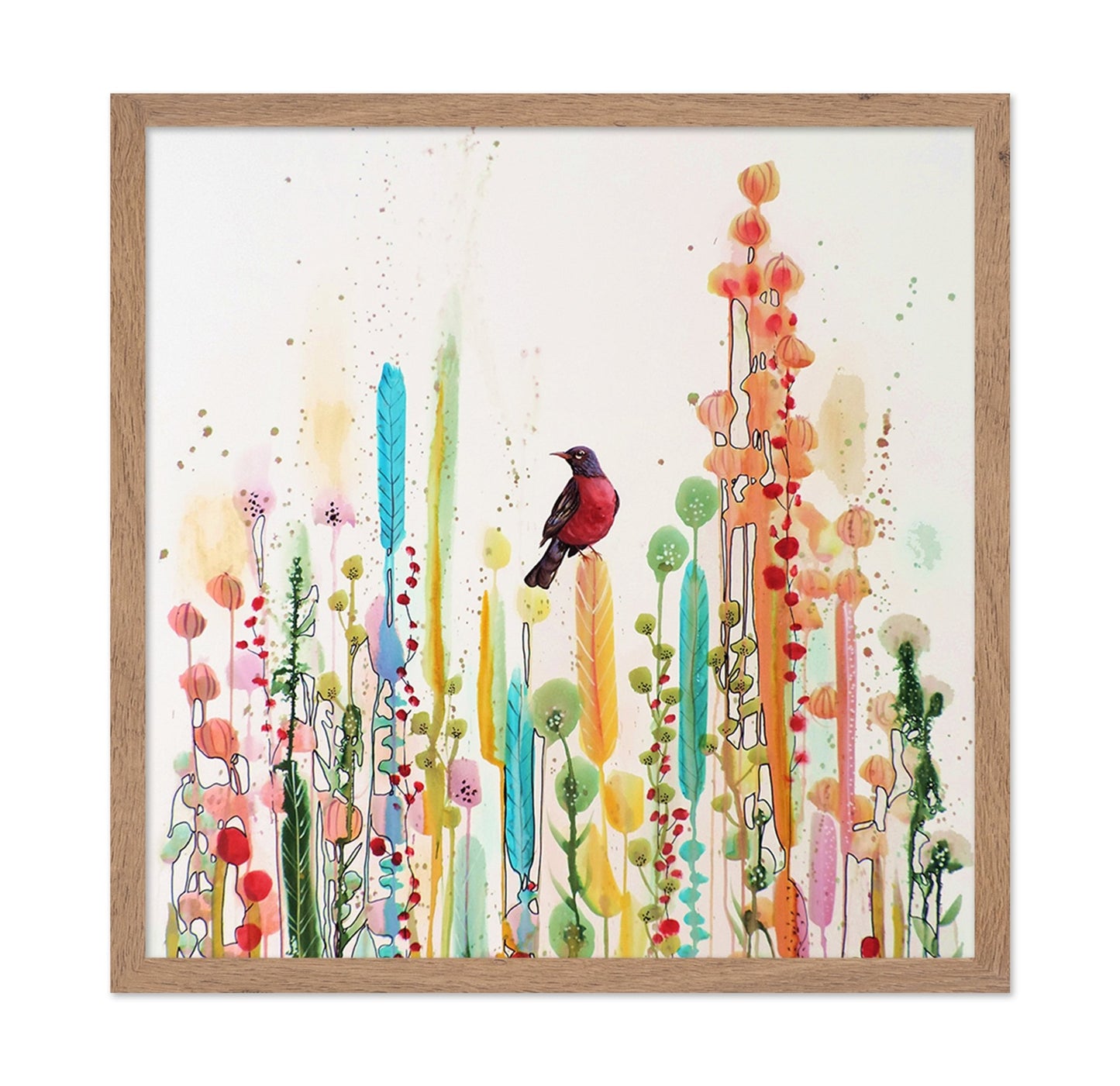 Scarlet Bird Garden