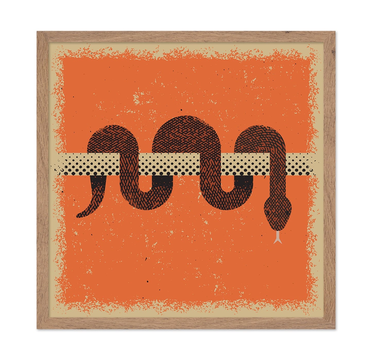 Coiled Snake Pattern