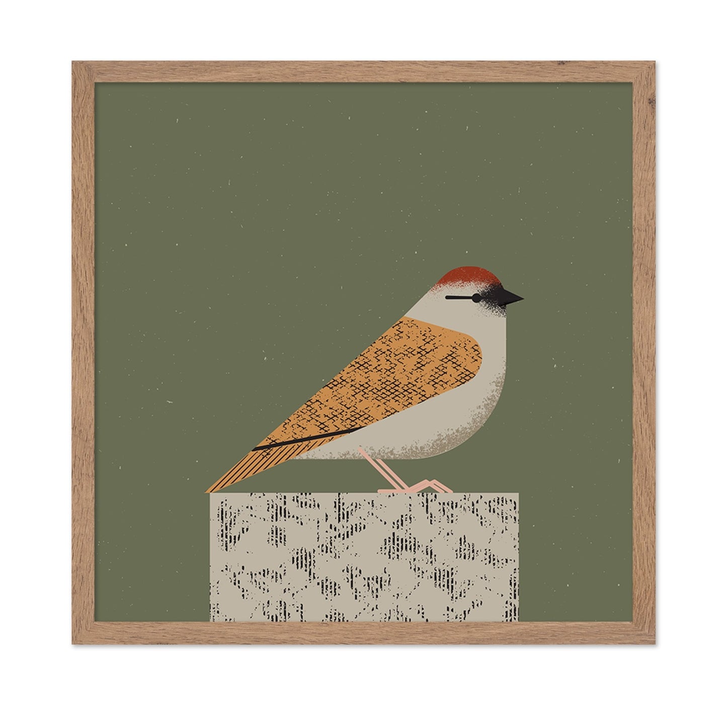 Perched Songbird