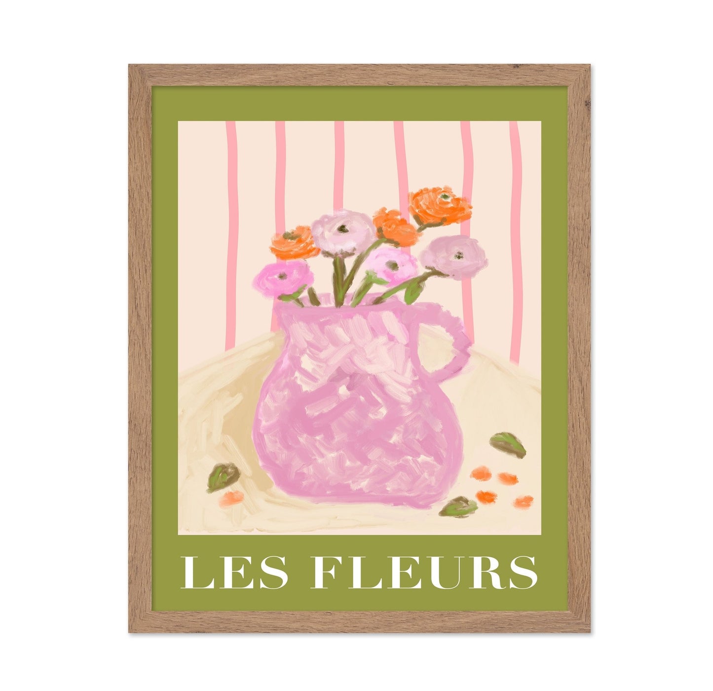 Pink Flower Vase