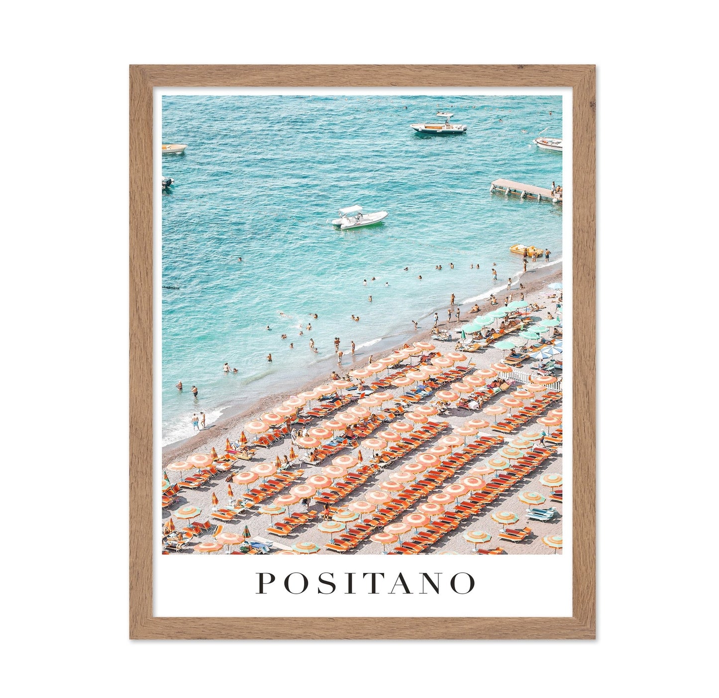 Positano Beach Scene