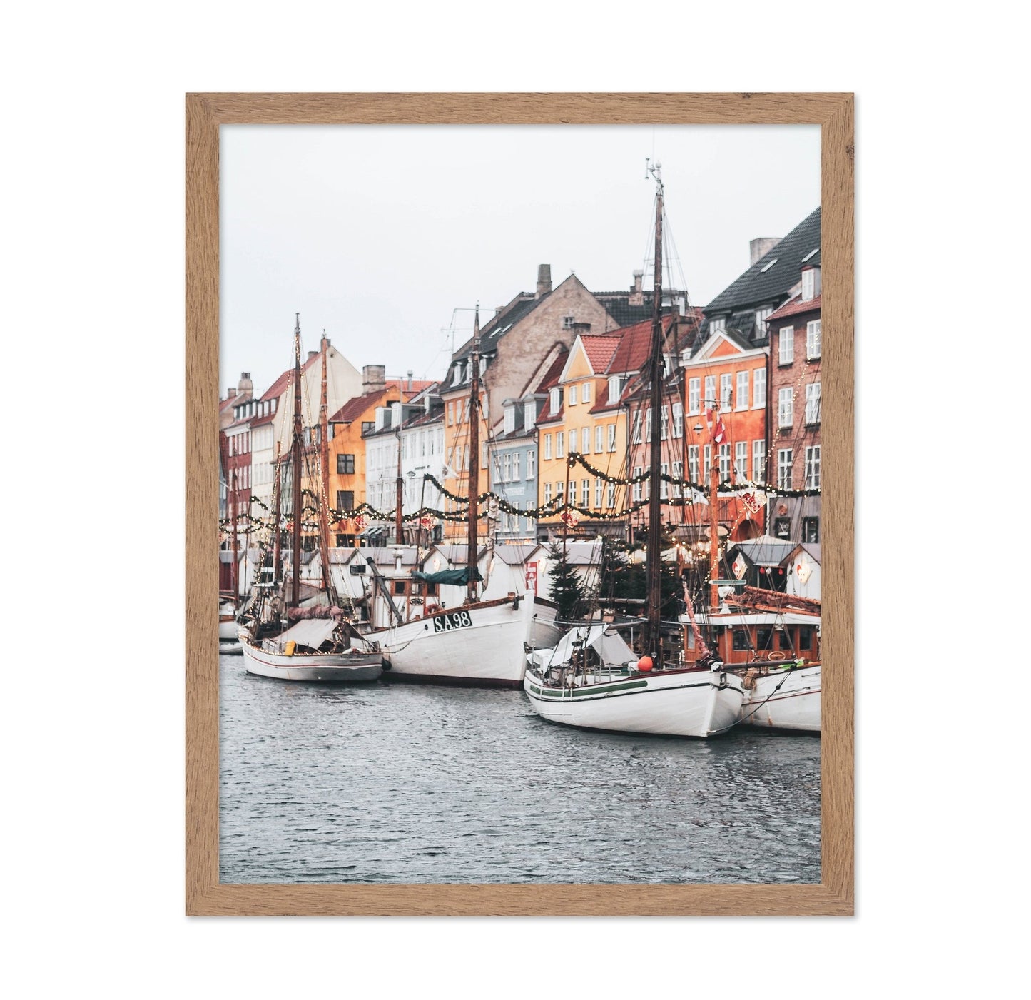 Copenhagen Harbor Boats