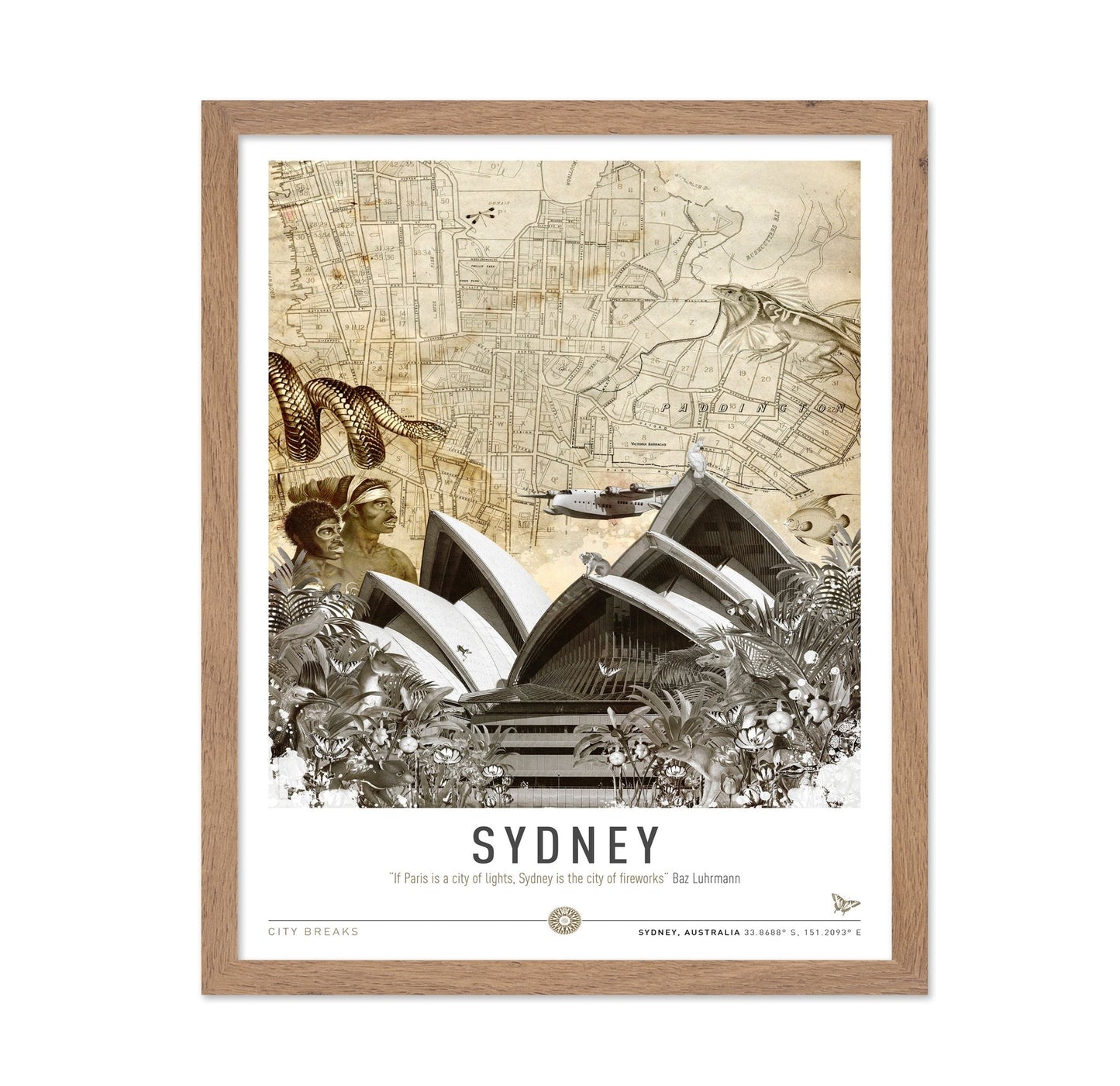 Sydney Vintage Collage