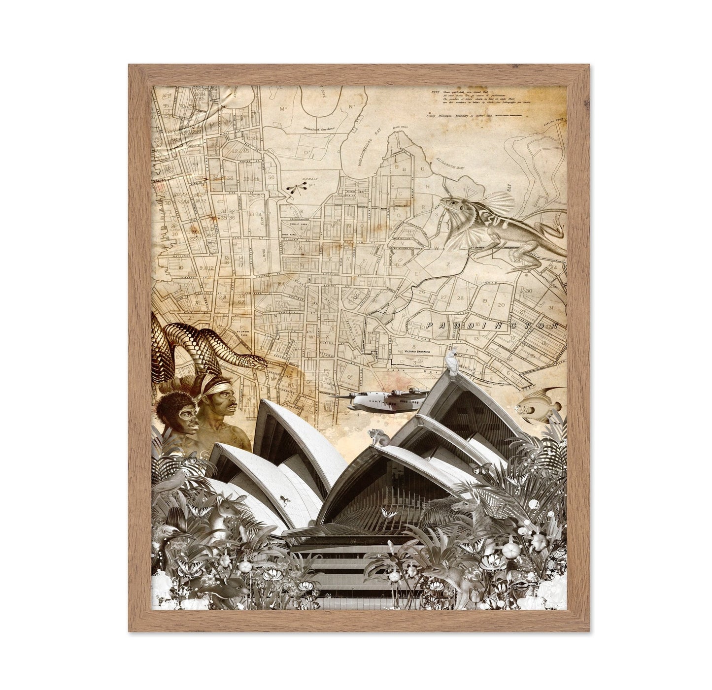 Sydney Map Collage