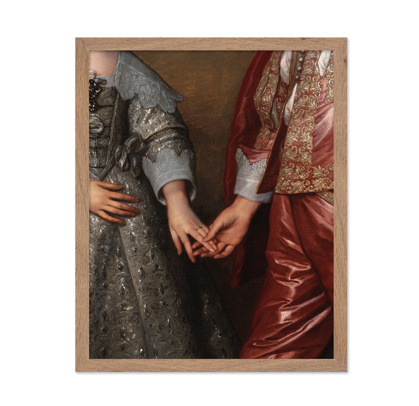 Holding Hands Portrait