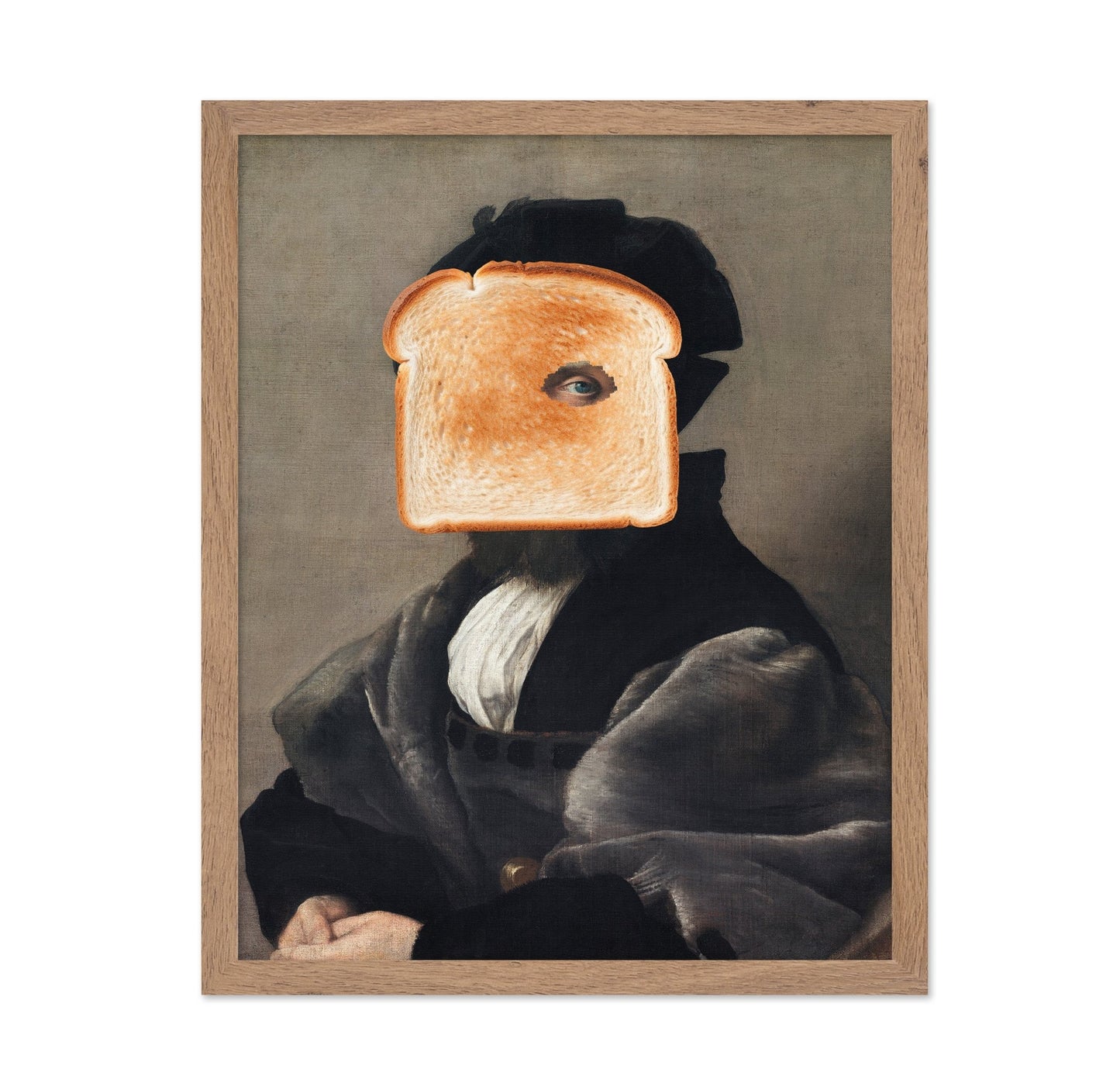 Toast Face Portrait