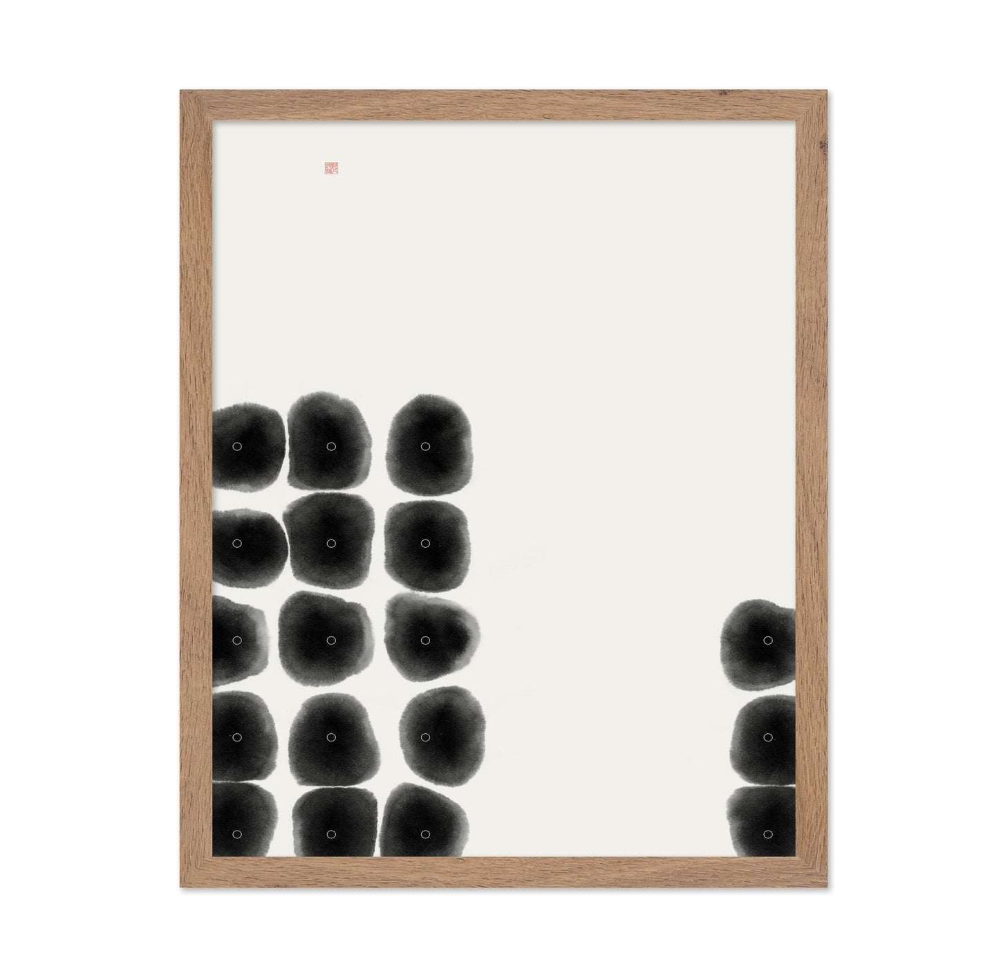 Ink Dot Grid Pattern