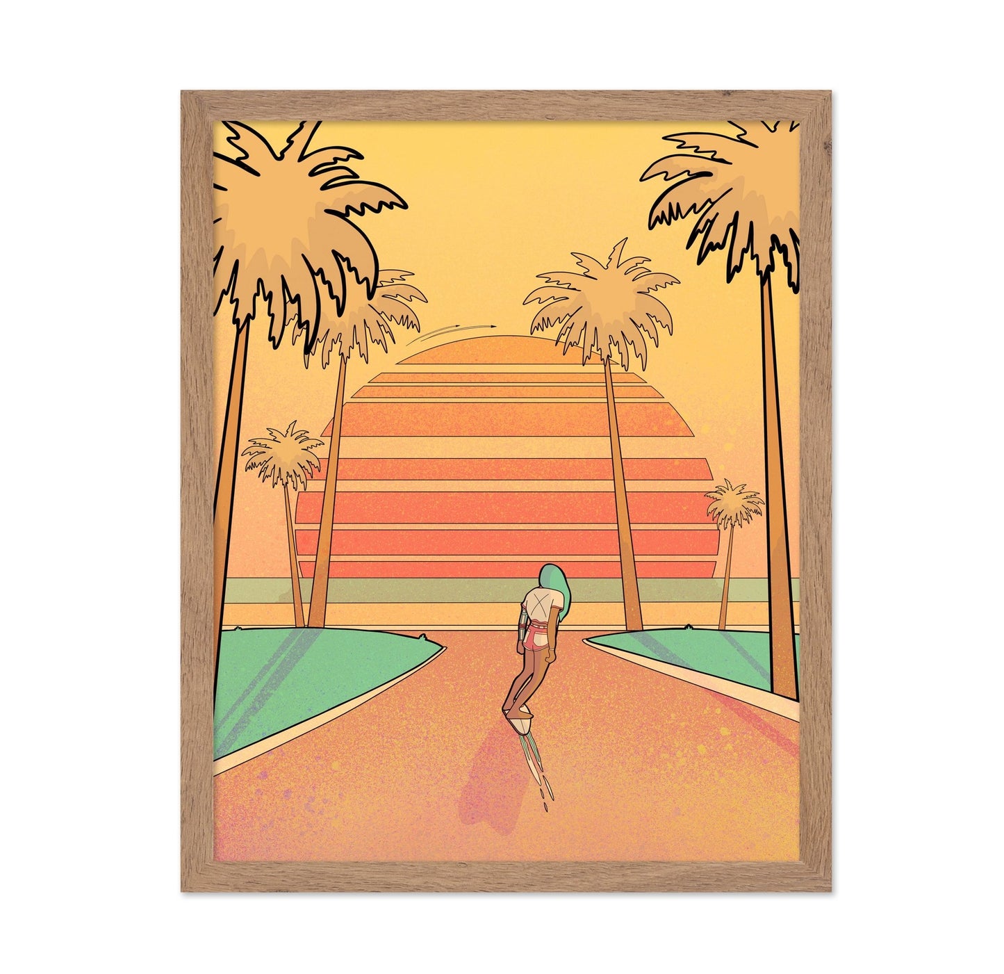 Sunset Skate Escape