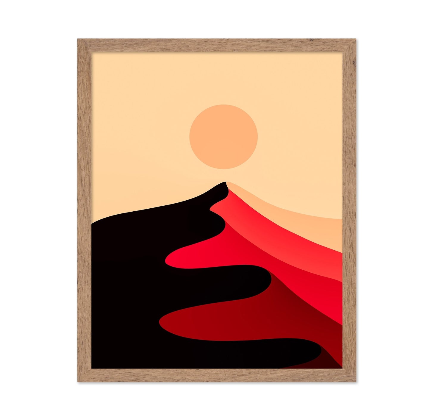 Abstract Desert Flow