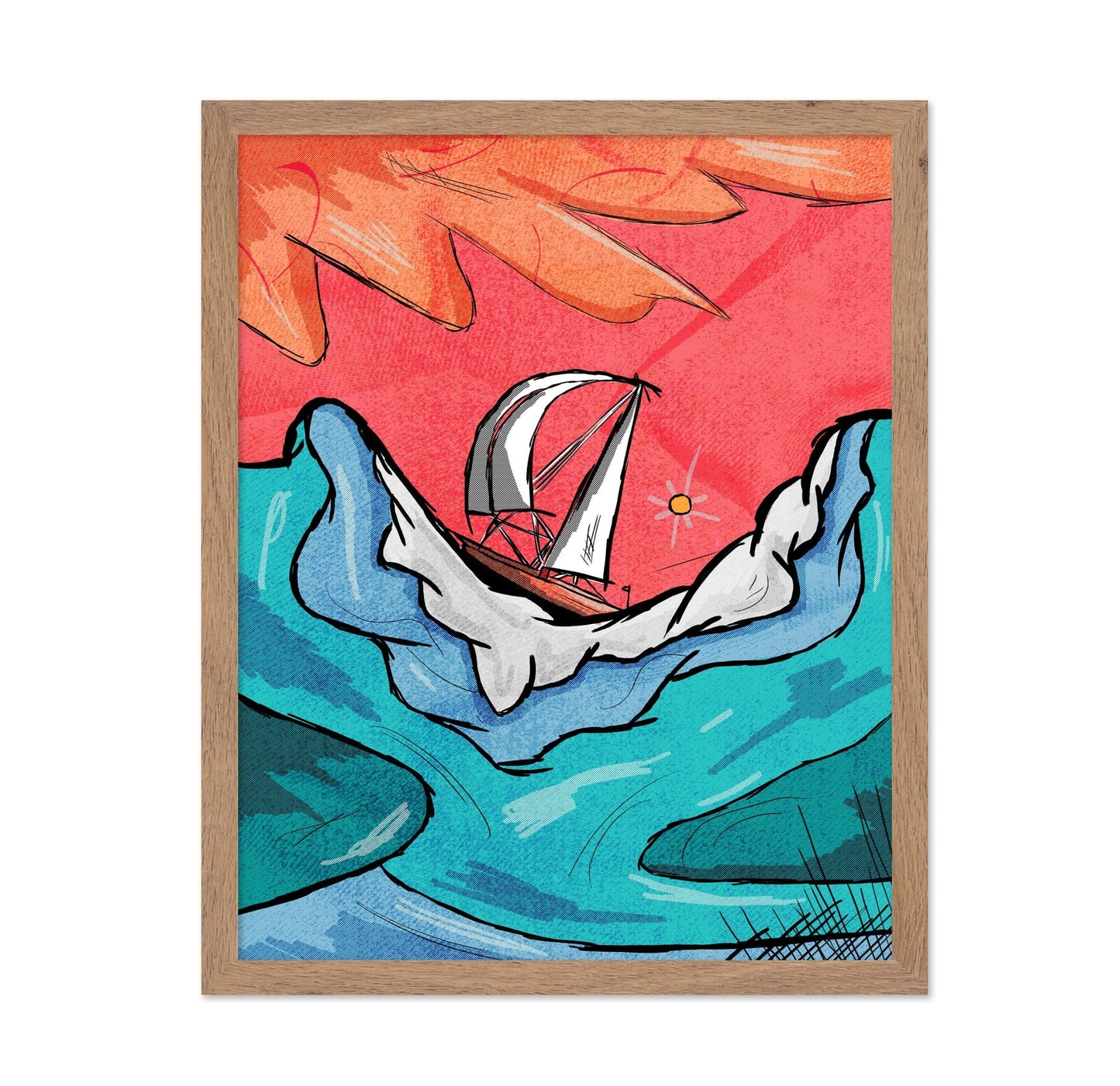 Surreal Ocean Voyage