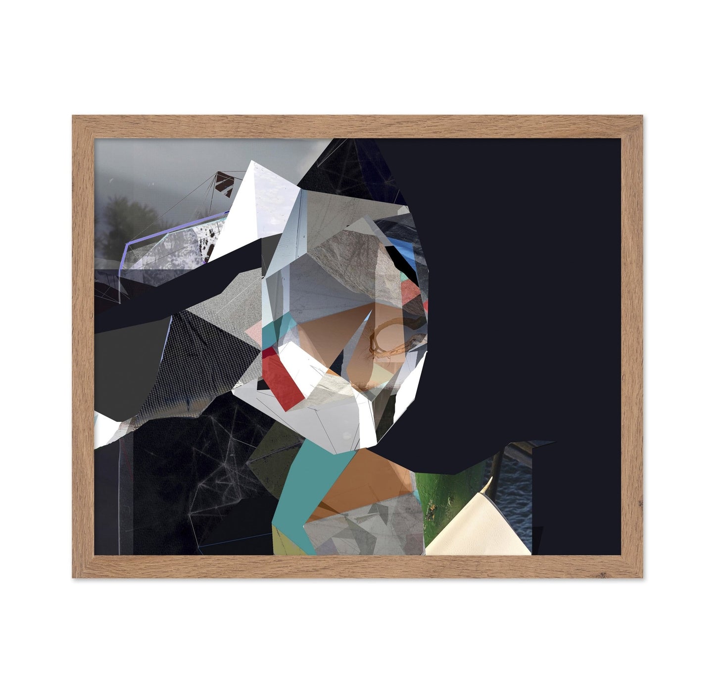 Cubist Face Fragments