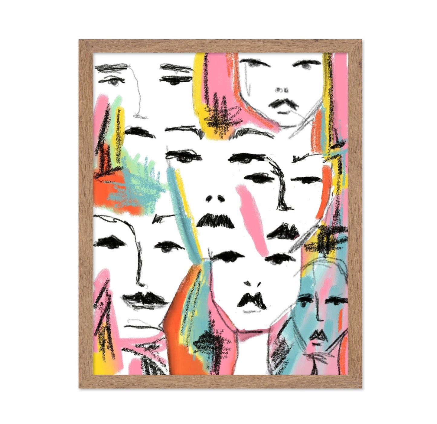 Abstract Faces Study