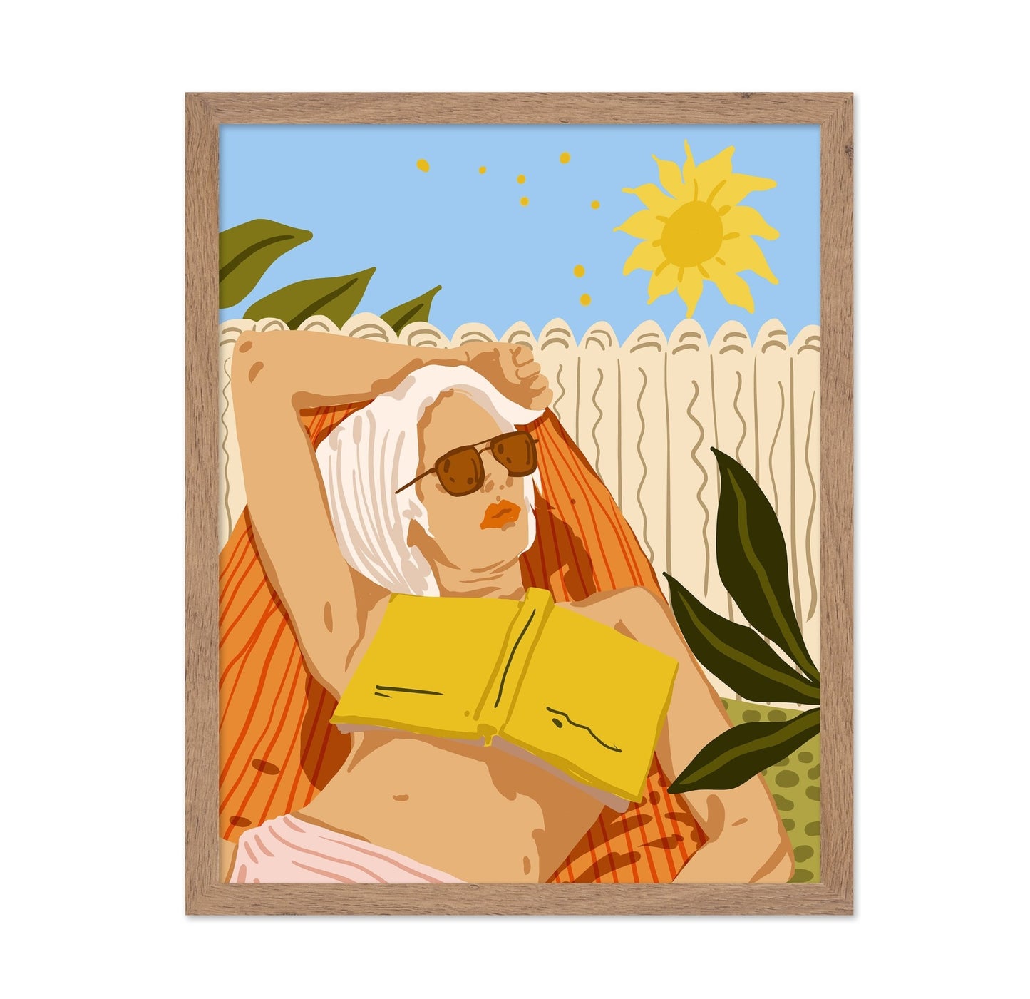 Sunny Poolside Relax
