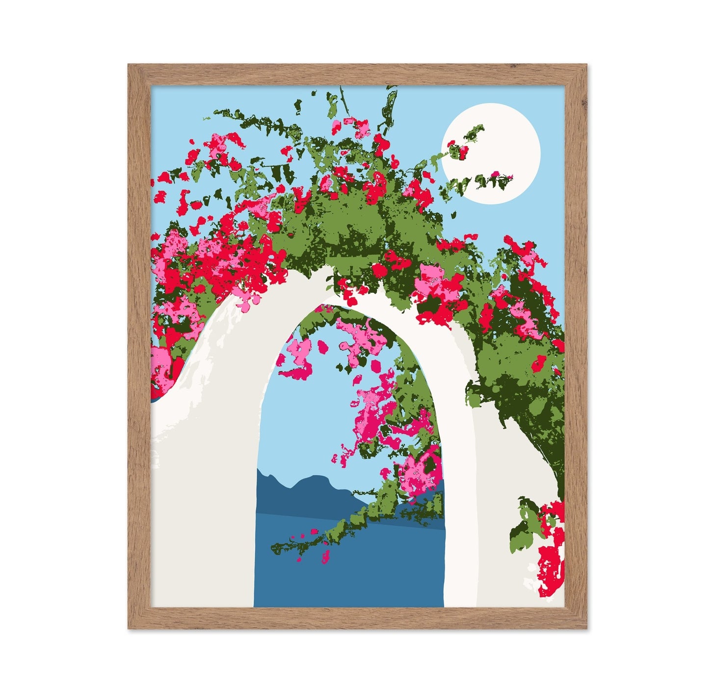 Floral Archway View