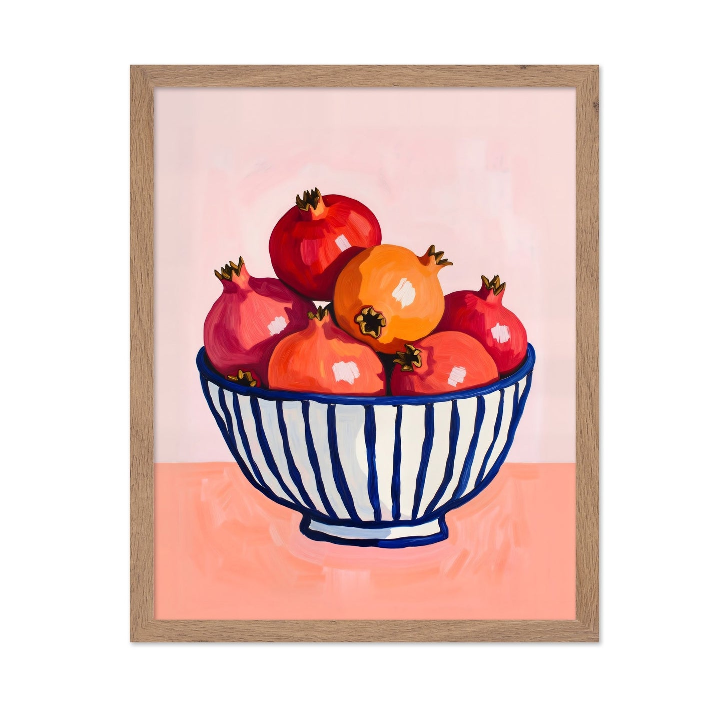 Pomegranate Bowl Still Life