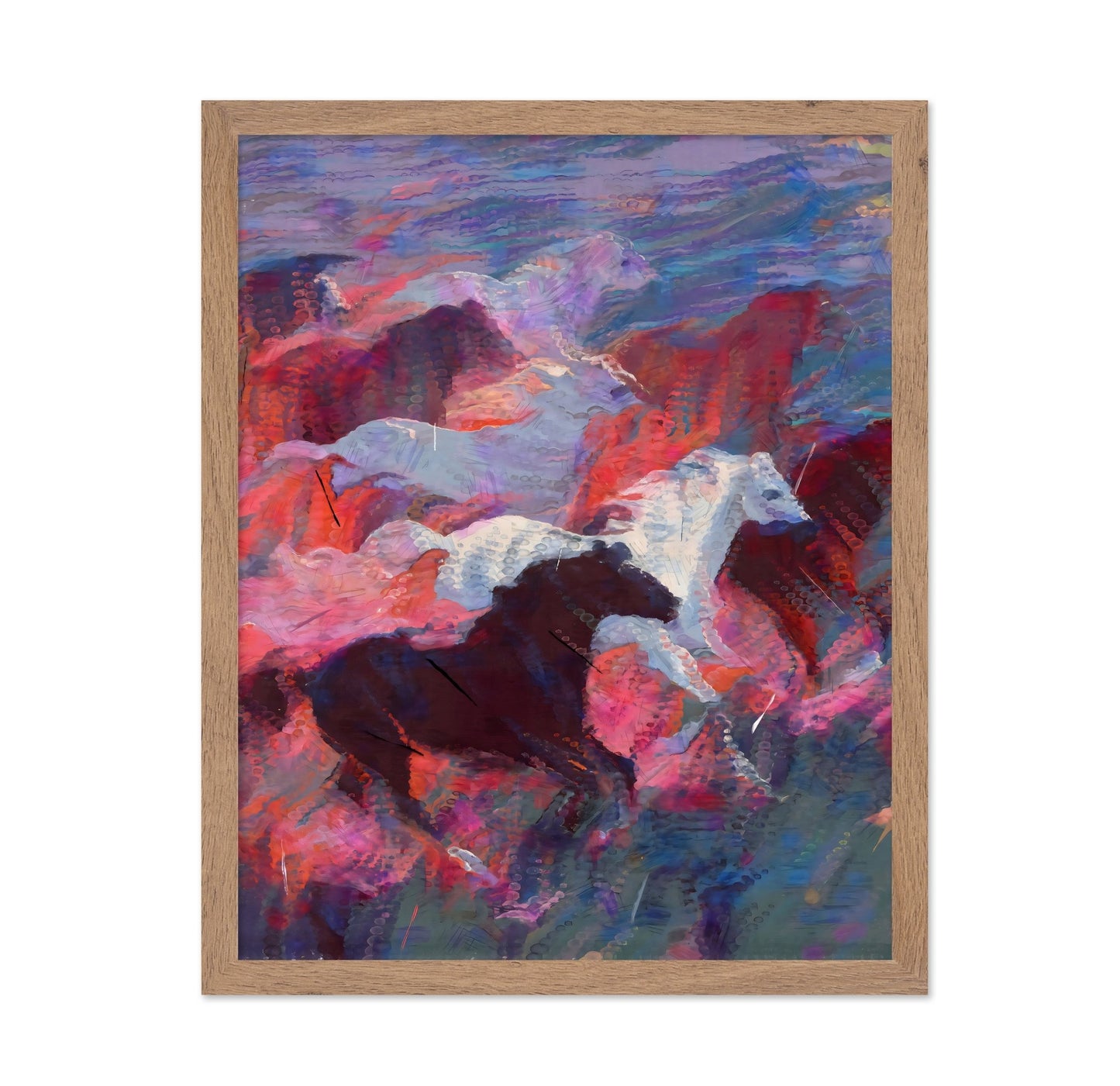 Crimson Ocean Drift