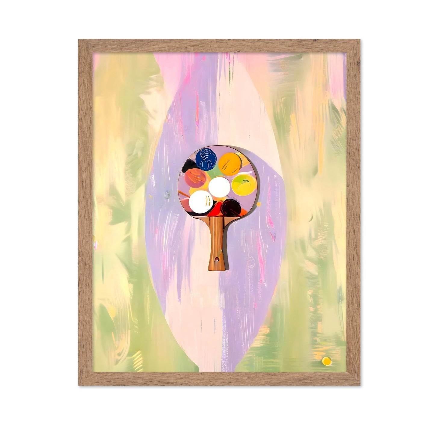 Abstract Paddle Art