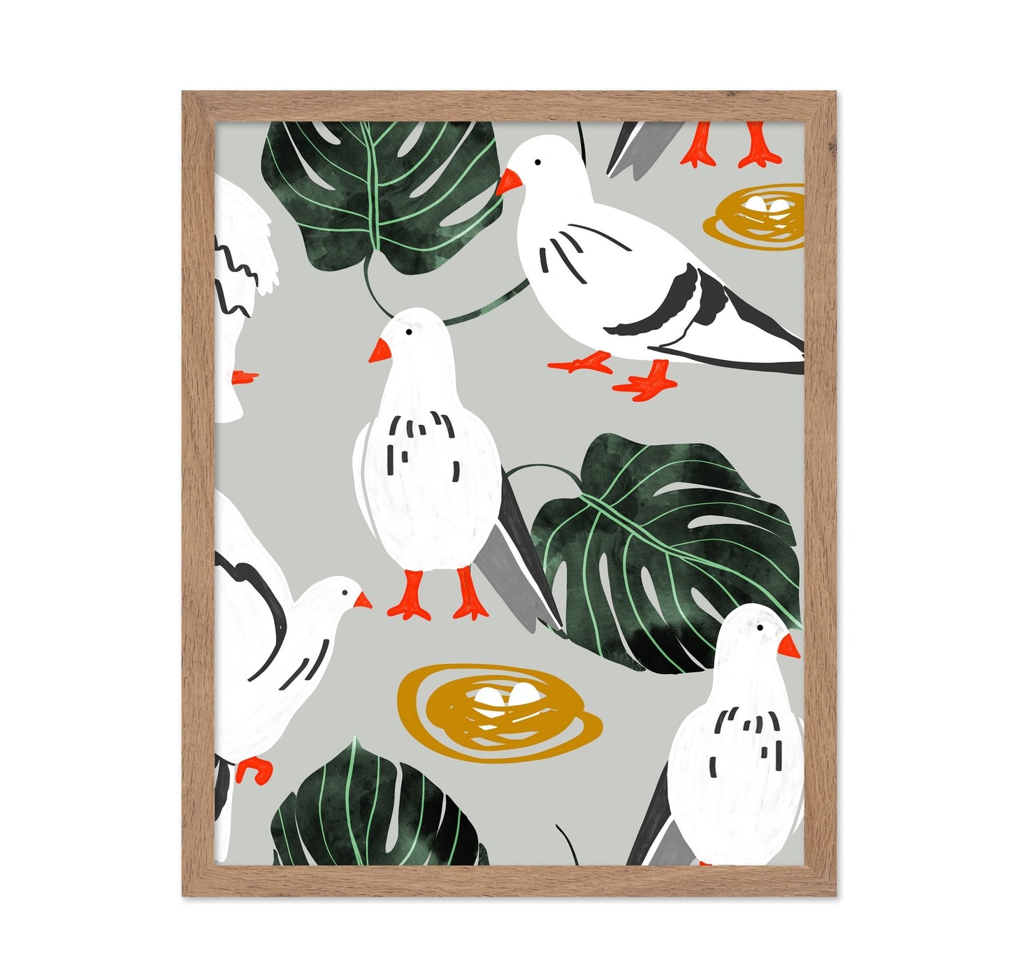Pigeon Pattern Design