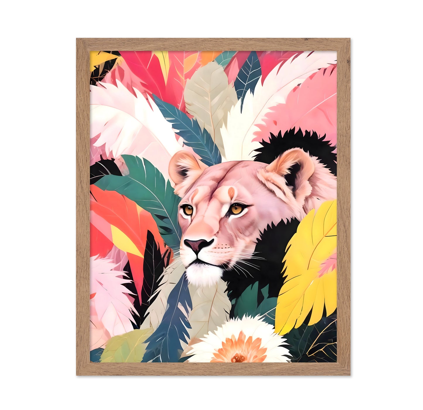 Lioness Jungle Portrait