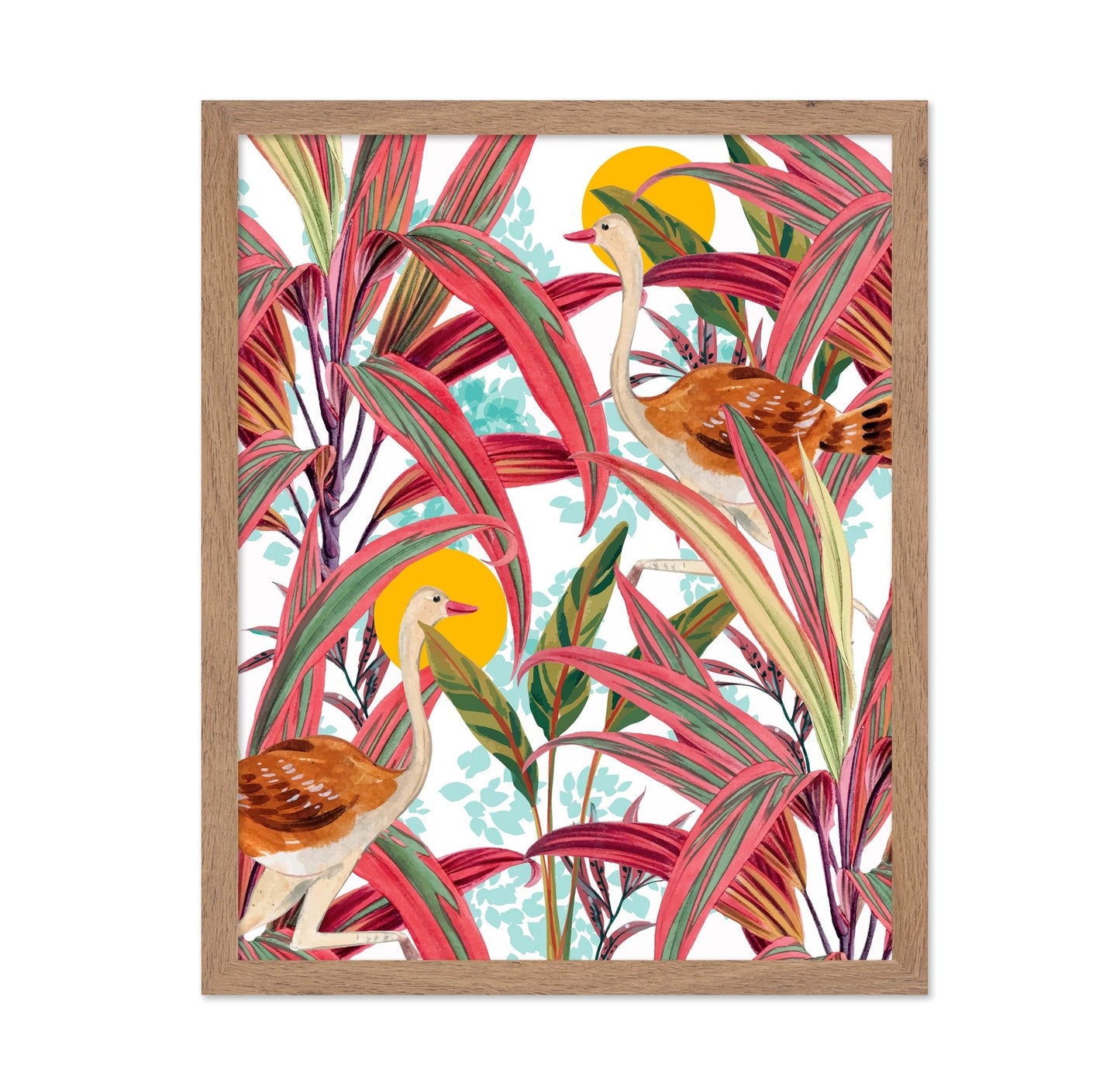 Tropical Bird Pattern