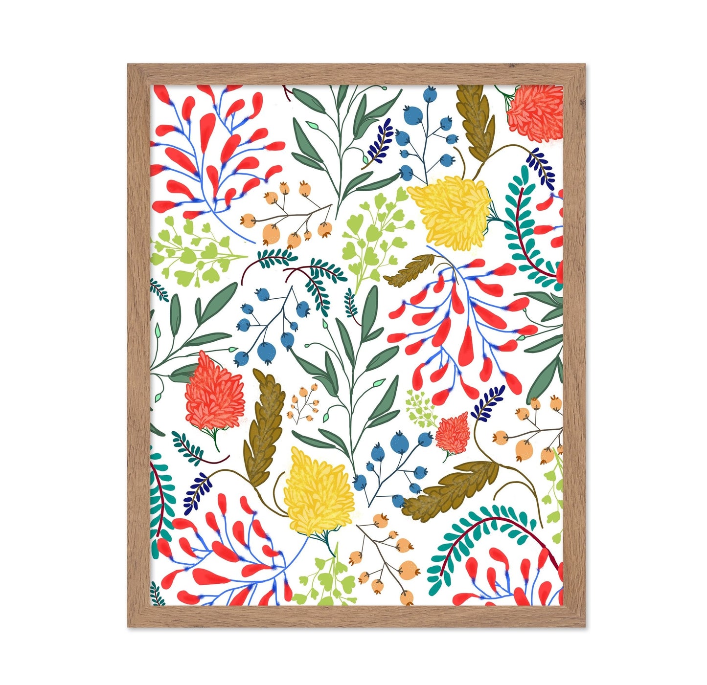 Playful Floral Pattern No1