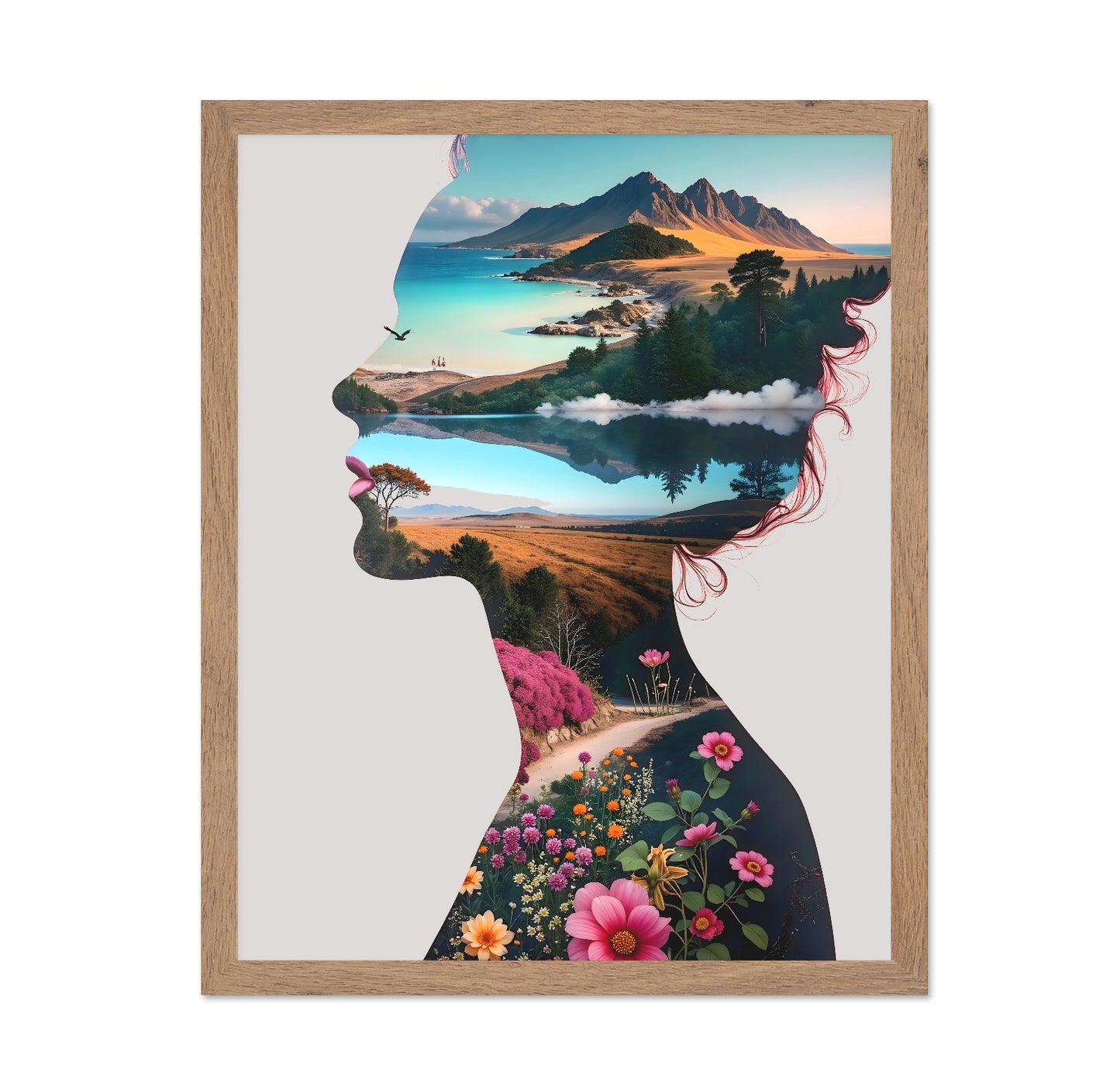 Woman Nature Silhouette