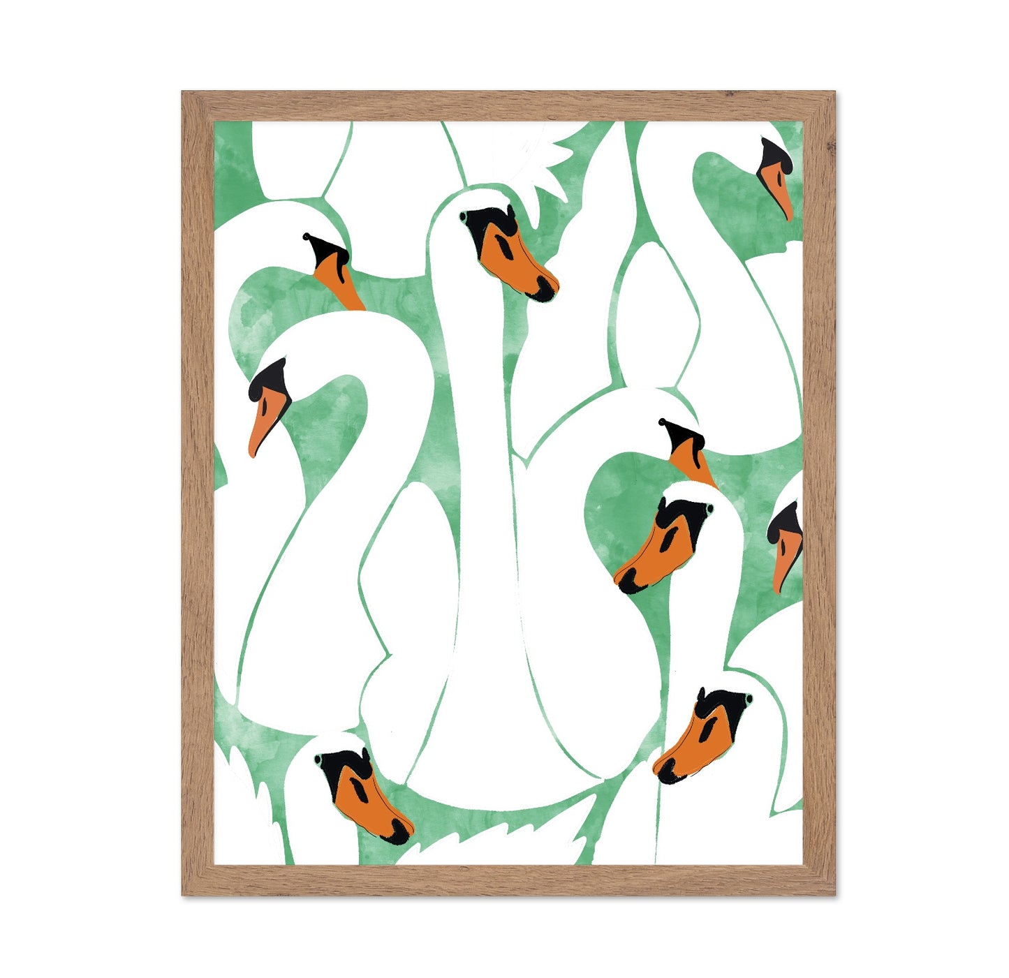 Swan Pattern Design