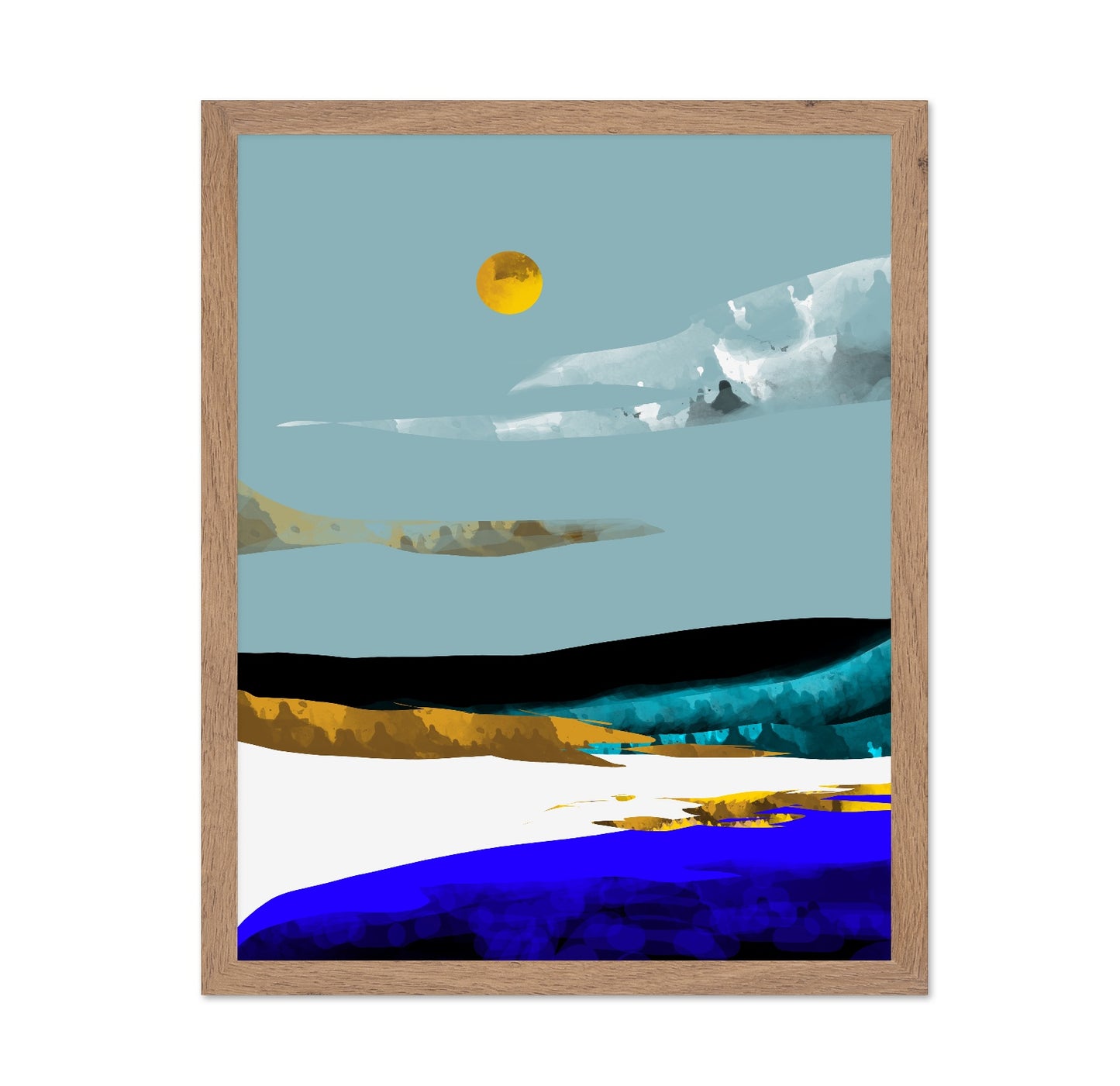 Minimal Desert Sunset