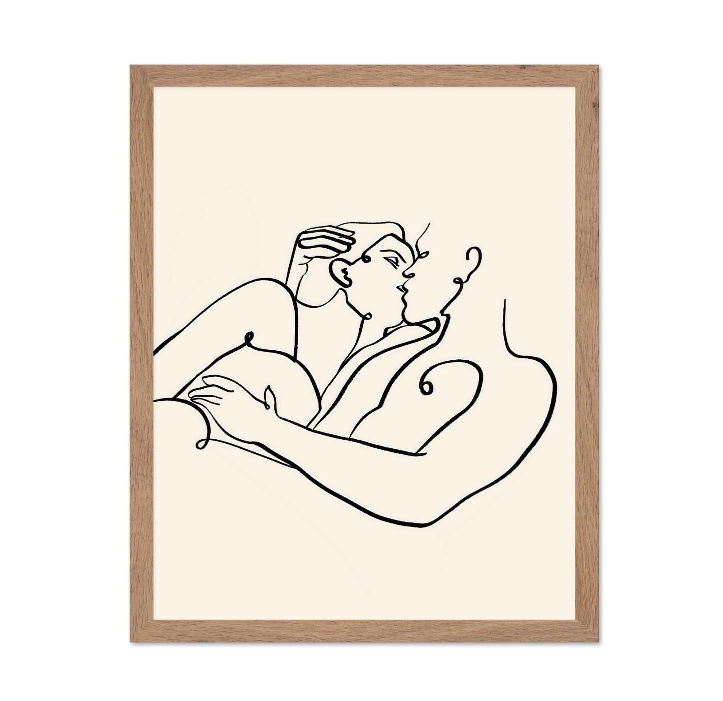 Abstract Line Embrace