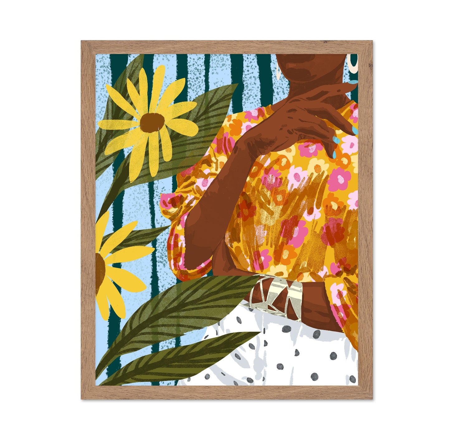 Floral Fashion Portrait