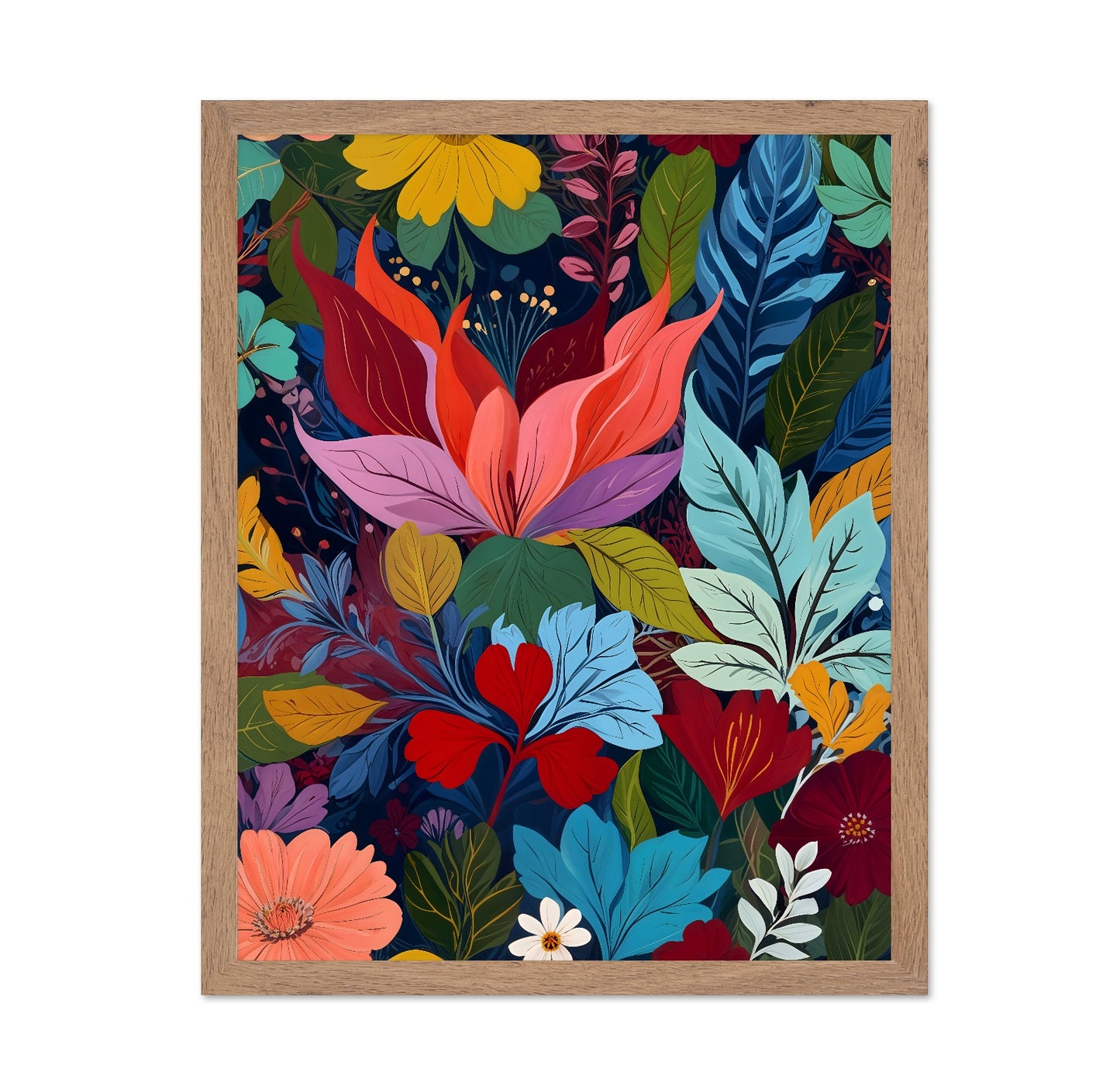 Vibrant Botanical Bloom