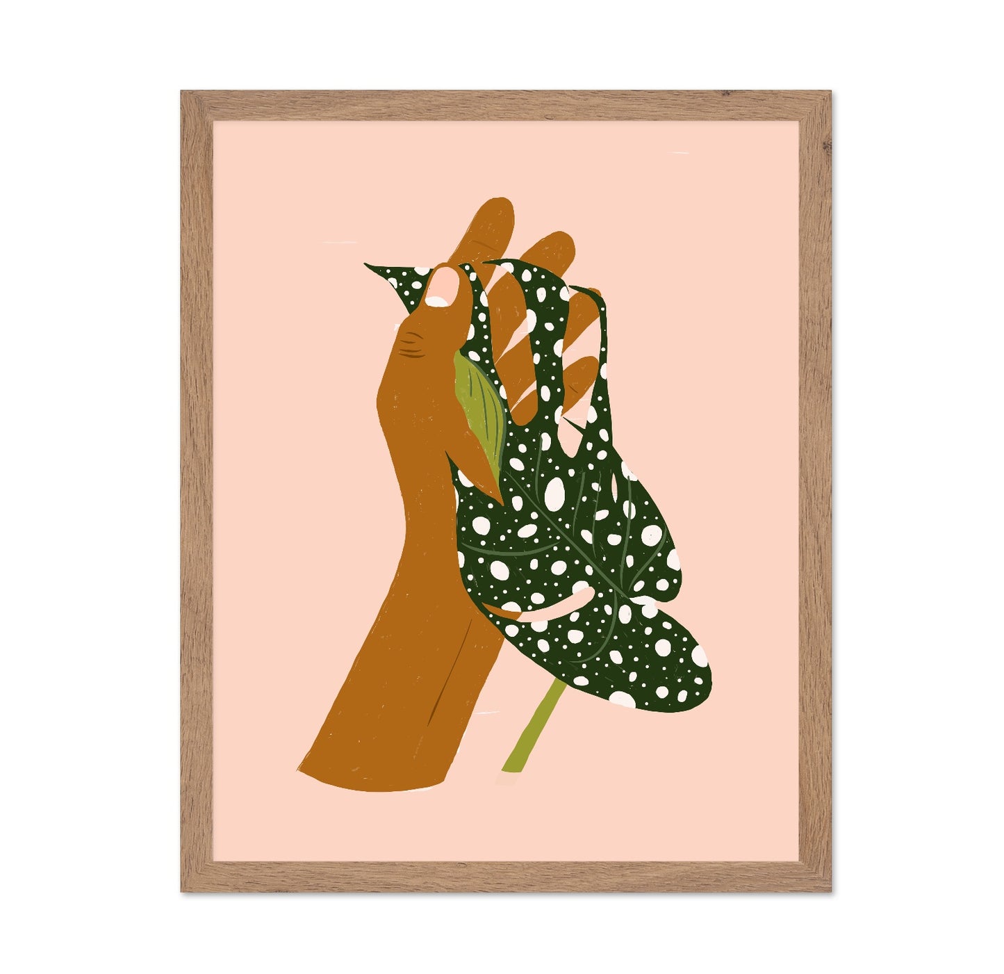 Leaf In Hand