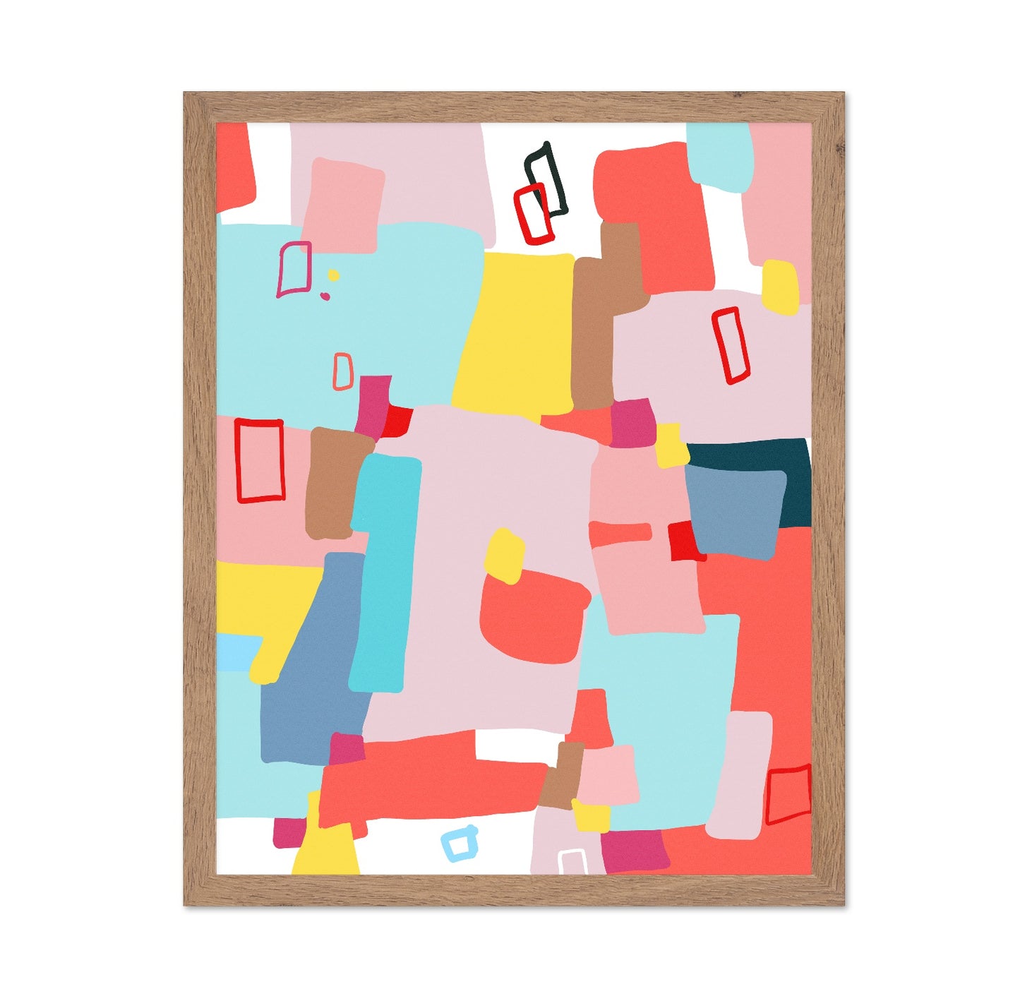 Color Block Mosaic No3