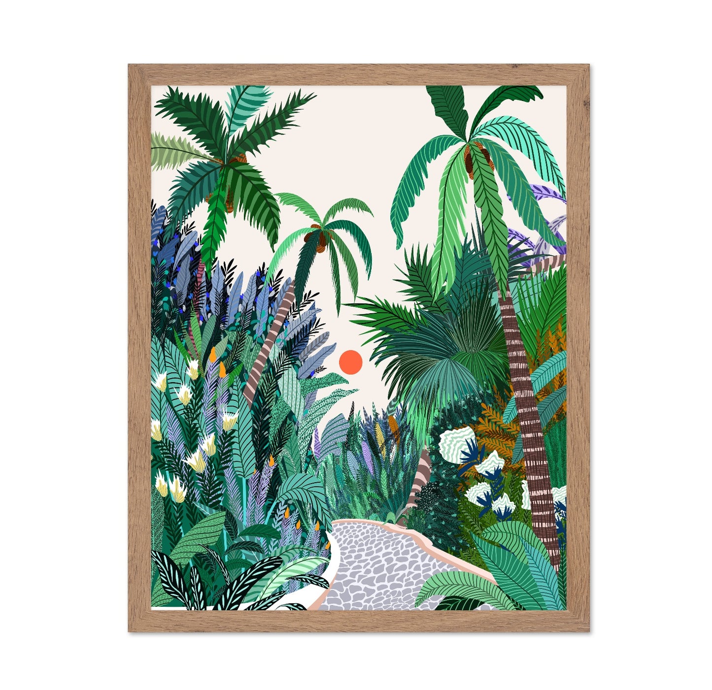Tropical Jungle Path